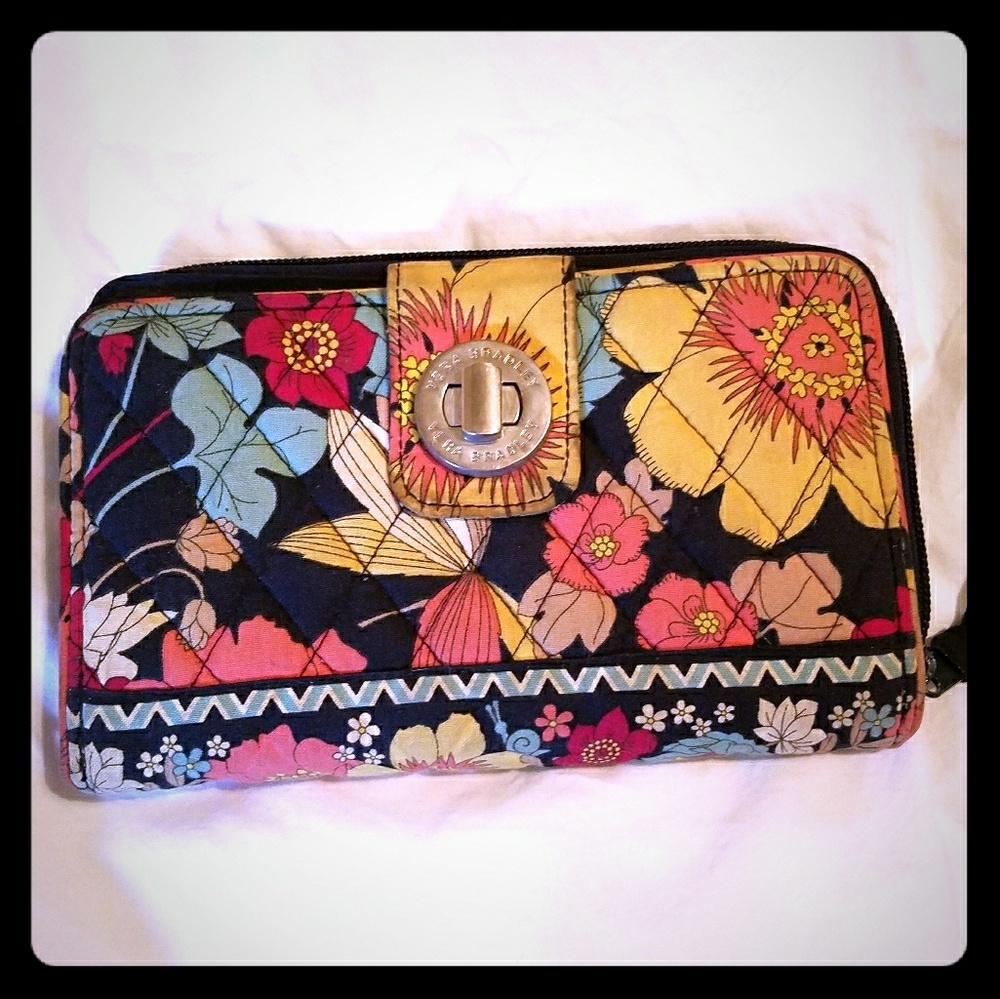 Vera Bradley Turn Lock Wallet